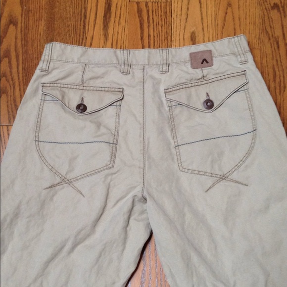 Alberto Men's Beige Cotton Linen Blend Pants - Picture 8 of 13